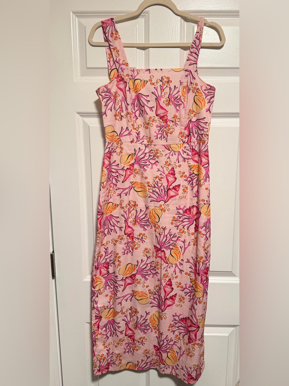 Pink Floral Print Sundress